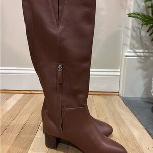 Elegant Brown Knee-High Boots